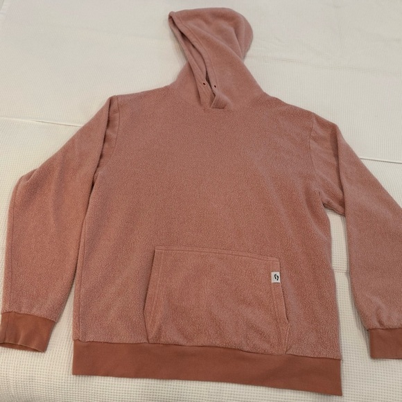 Feat Blanketblend Hoodie Sweatshirt - XL, color dusty peach - Picture 2 of 9